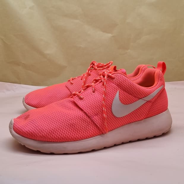 나이키 로쉬원 형광 핑크 운동화250