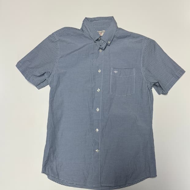 도커스 Dockers 빈티지 체크 반팔 셔츠 M