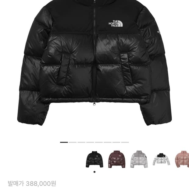 XS) 노스페이스 크롭 눕시