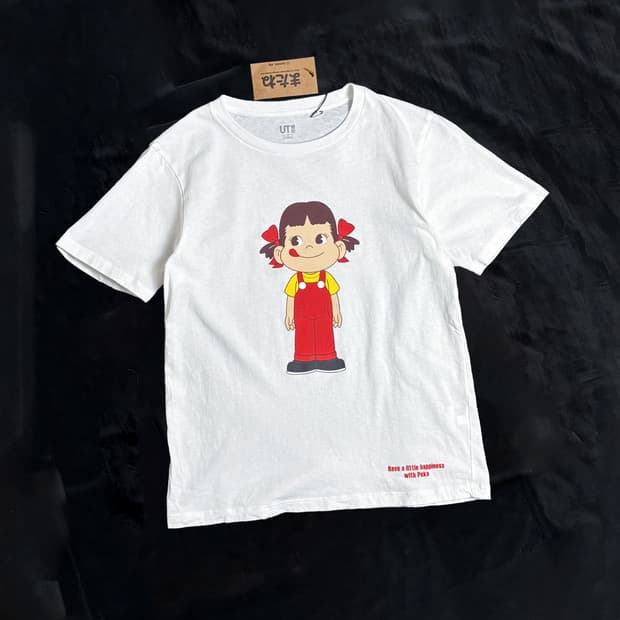 일본빈티지 Peko-chan x UNIQLO 콜라보 티셔츠