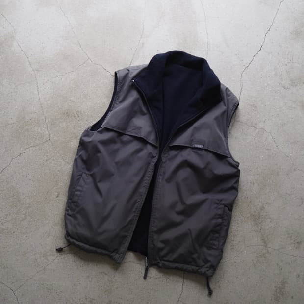 1990's STUSSY reversible vest 
