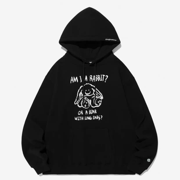 나이스 고스트 클럽 rabbit or bear hoodie
