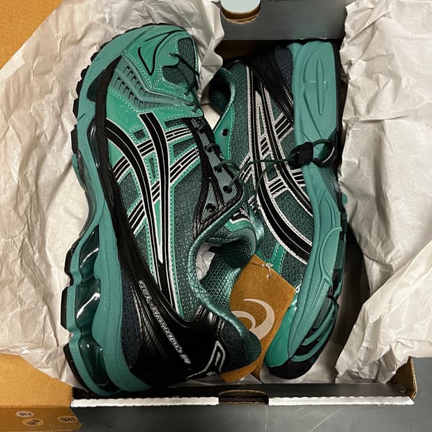 아식스x언어펙티드 젤카야노14 그린 [270]