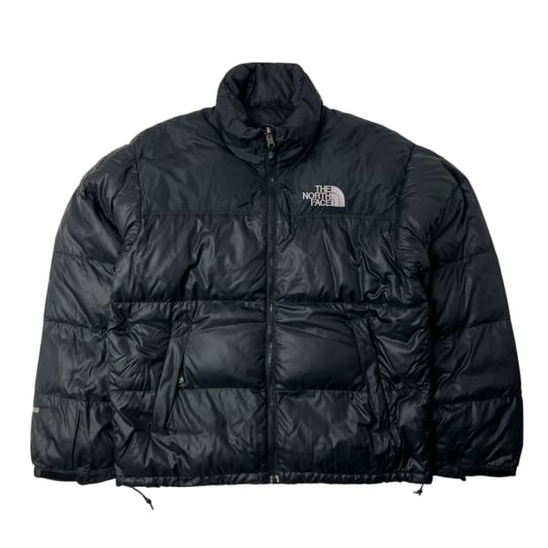 [중고] 노스페이스 700 블랙 패딩 S 90
