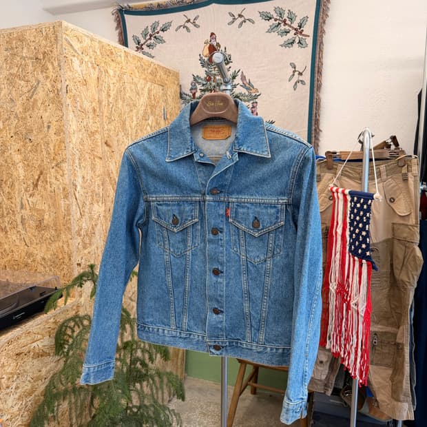 90s 리바이스 데님 트러커 자켓