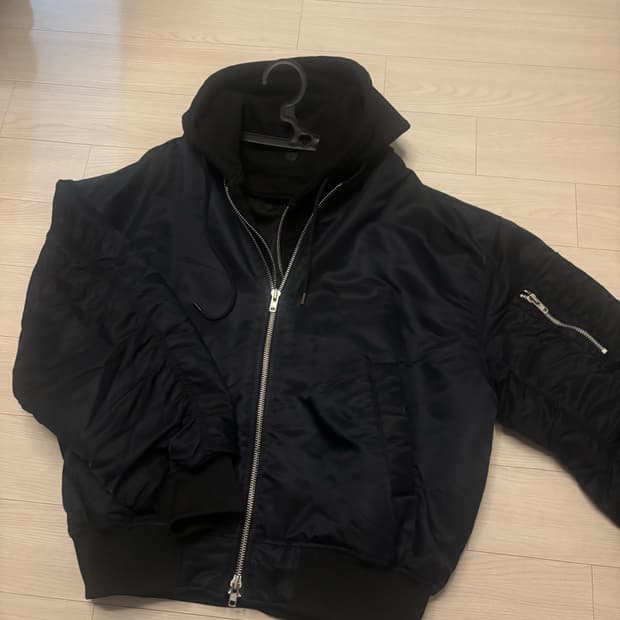 무신사 인터섹션 ma-1항공점퍼 2사이즈