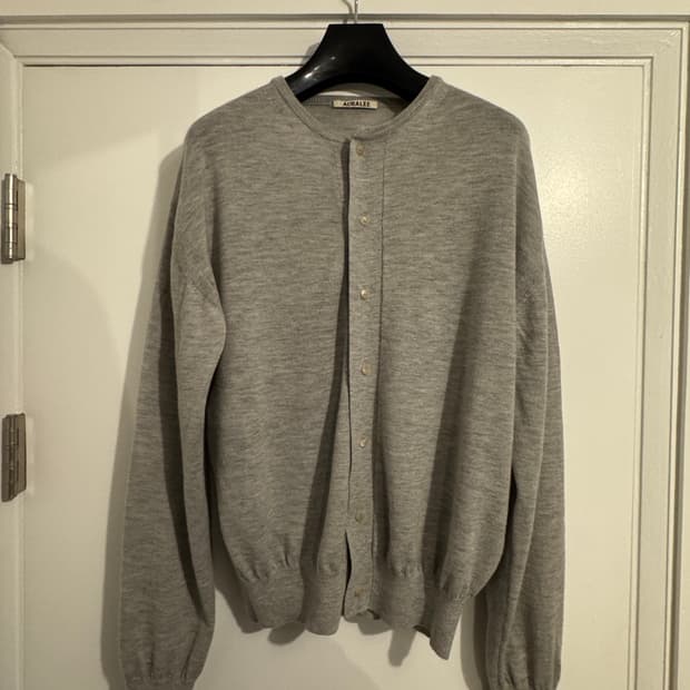 오라리 캐시미어 가디건