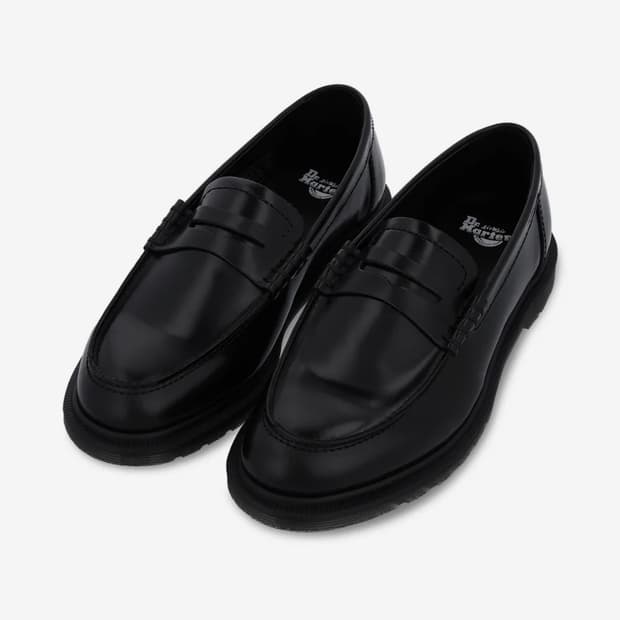 닥터마틴 메이페어 로퍼 폴리쉬드 스무스 블랙 230