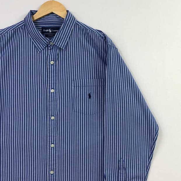 XL 폴로 스트라이프 셔츠