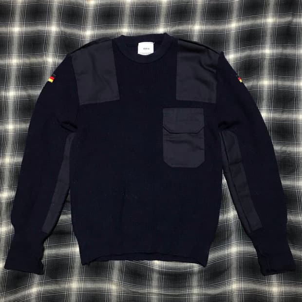 데드스탁 Made 잉글랜드 코만도 독일 밀리터리 니트