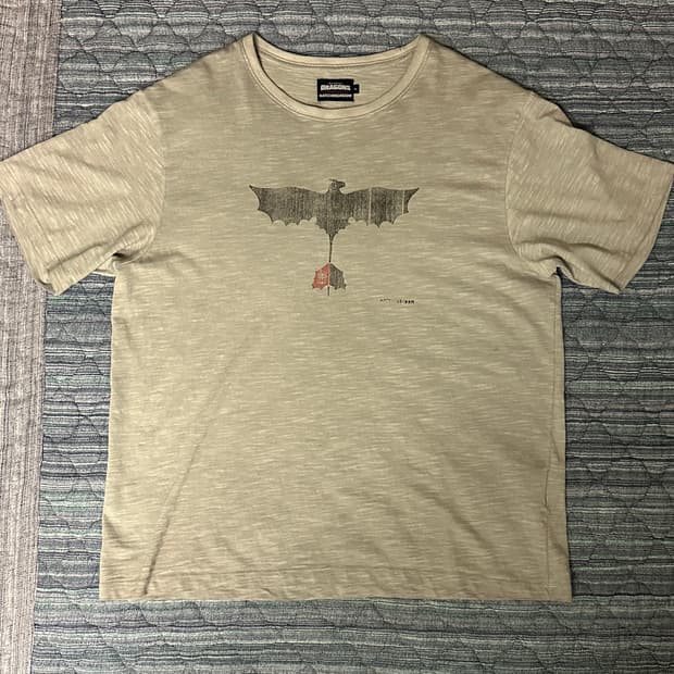 해칭룸 Toothless Slub Tee Grey