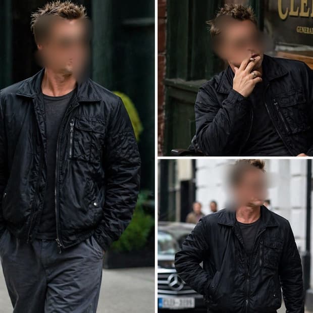 재팬 빈티지 나일론 항공점퍼(간절기용)