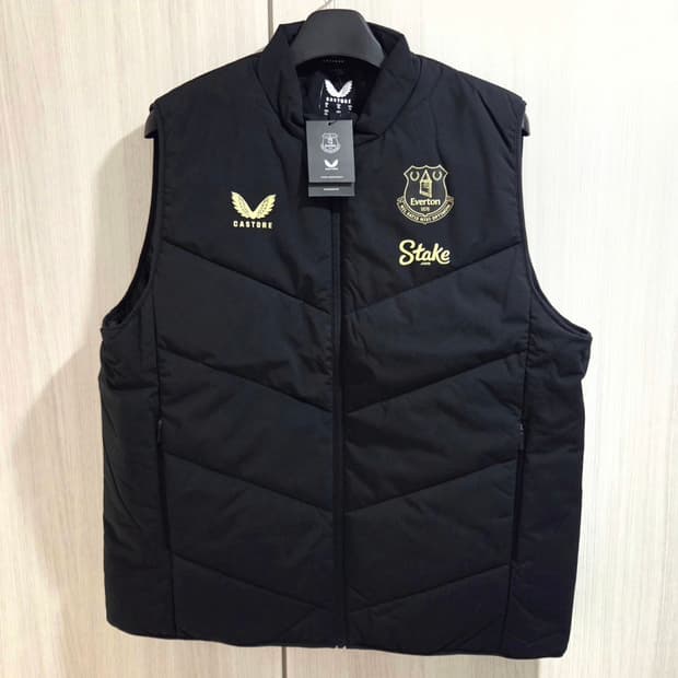 (새상품/2XL)24-25 에버턴 패딩조끼 축구 에버튼 캐스토어