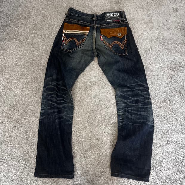 에드윈 423XVS XV 시리즈 퍼시안 데님 팬츠(28)