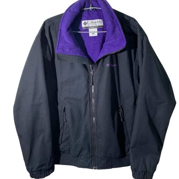 콜럼비아 플리스 라이닝 점퍼