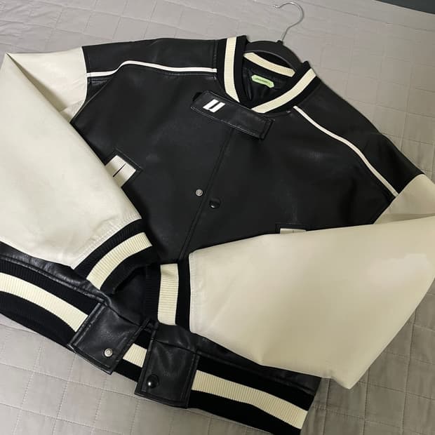 우마미즘 바시티 자켓 S