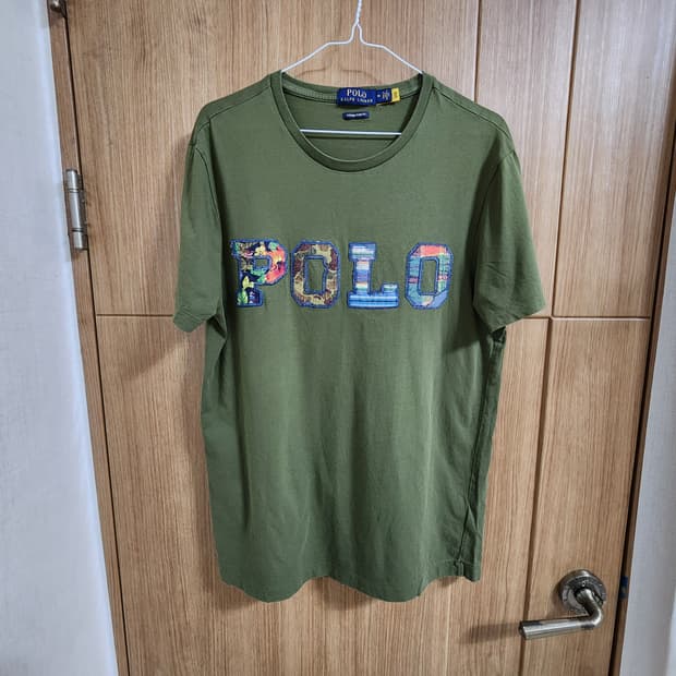 (M)폴로 POLO 로고 아플리케 반팔 티셔츠 