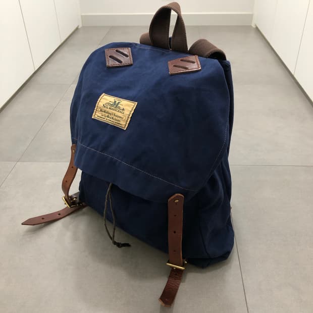 세일마샬 seil marschall 백팩 canoe pack 핸드메이드