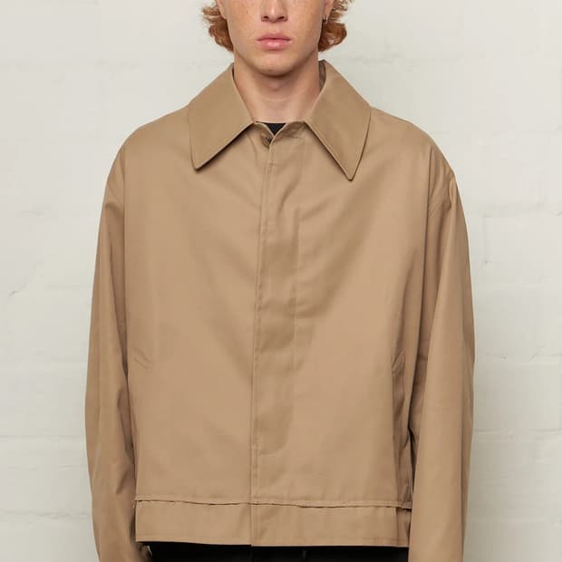 Cmmn swdn roger cropped mac coat