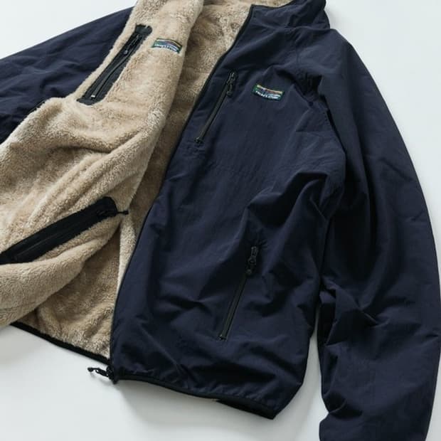 프릭스스토어 리버시블 후리스 블루종 네이비