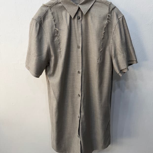 정품) 메종마르지엘라 여성 롱 셔츠 42