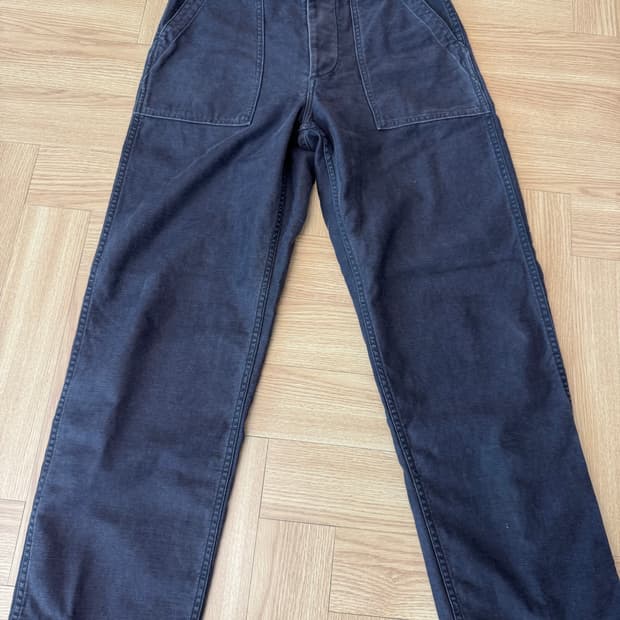 오어슬로우 퍼티그 팬츠 블랙스톤워싱 / M(2) / 레귤러핏