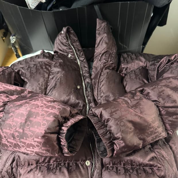 디올 오블리크 패딩