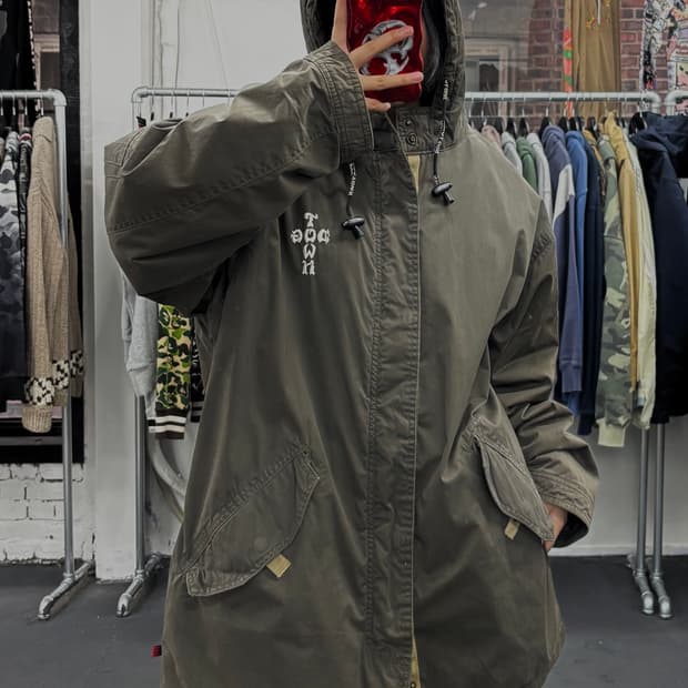 도그타운 크로스로고 야상 자켓