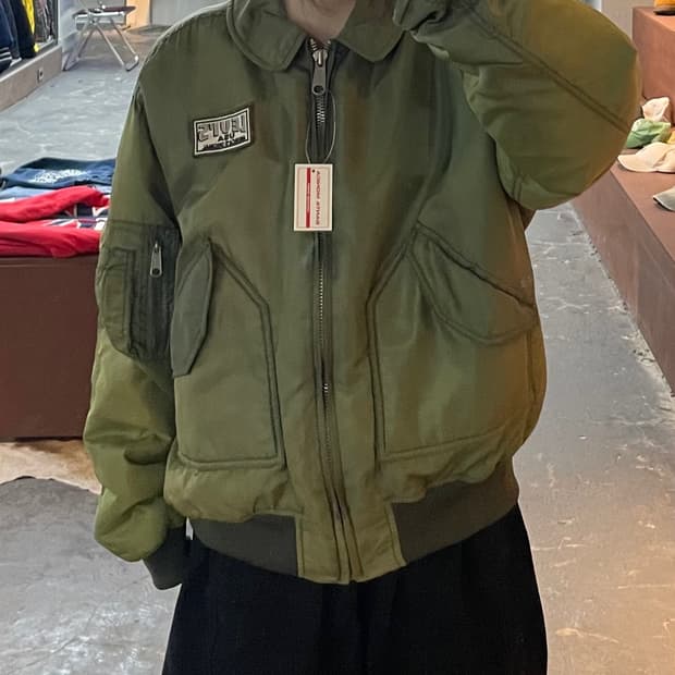 리바이스 90s 빈티지 ma-1 플라이트 항공점퍼 H2214