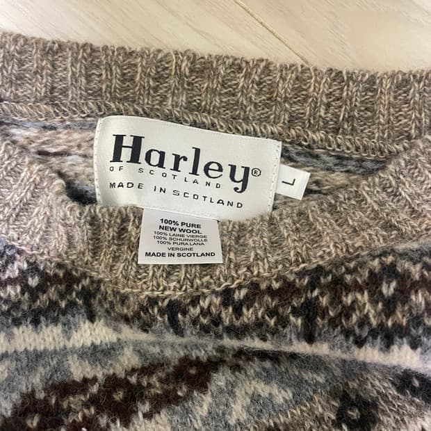 할리오브스코트랜드(Harley of Scotland) 니트 L