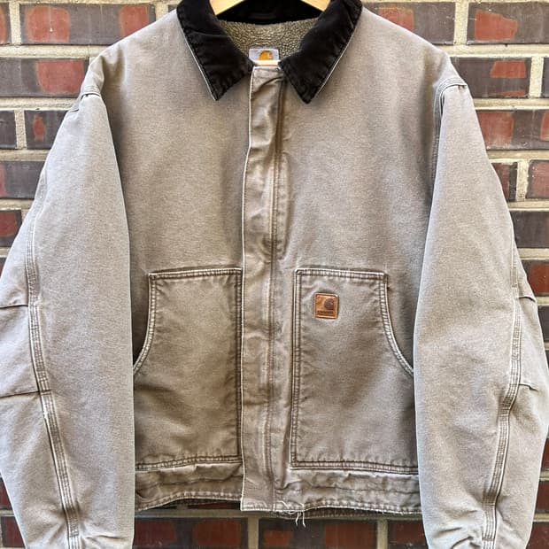 [XL] 칼하트 쉐르파 아크틱 워크 자켓 페이딩 빈티지 디트로이트