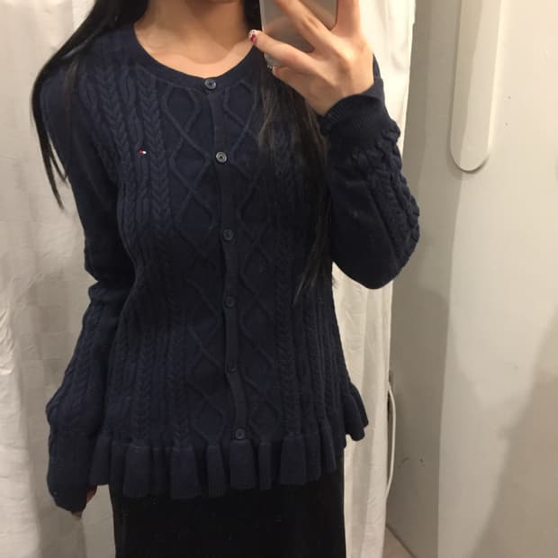 Tommy Hilfiger 타미힐피거 프릴 니트