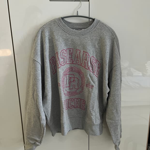 프랜다 레터링 맨투맨