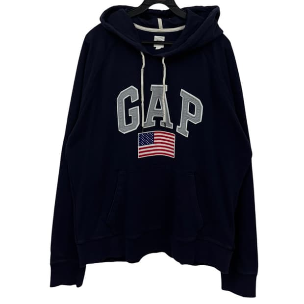 GAP 성조기 후드티