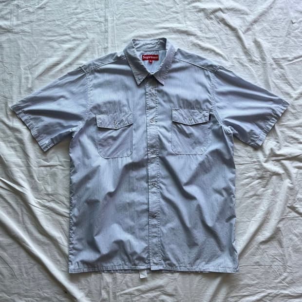 90s 올드 슈프림 USA MADE 웨스턴 셔츠