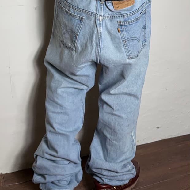 90s made in usa 리바이스 517 오랜지탭