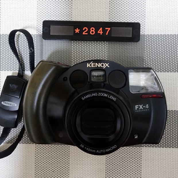 삼성 FX-4 파노라마 필름카메라 리모컨 포함