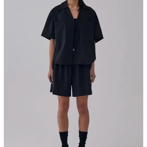 트리밍버드 파자마 셋업 셔츠