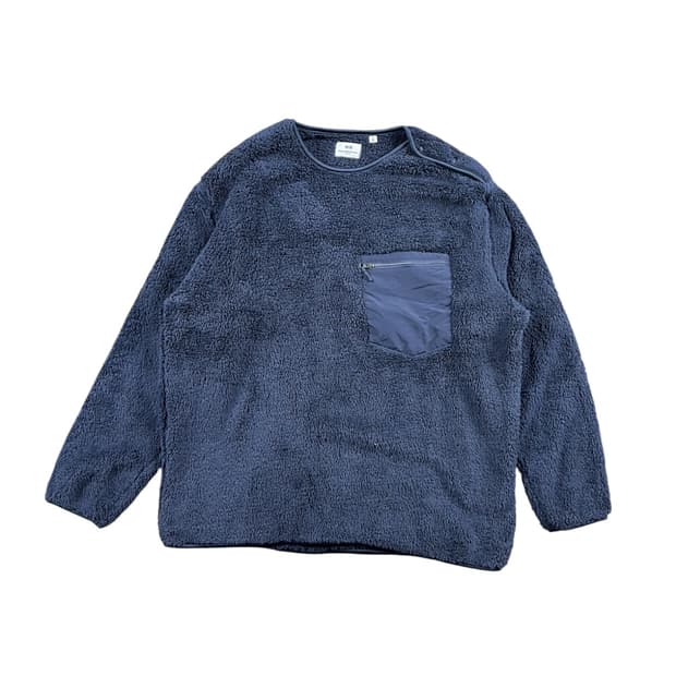 Engineered Garments X Uniquio 네이비 플리스 