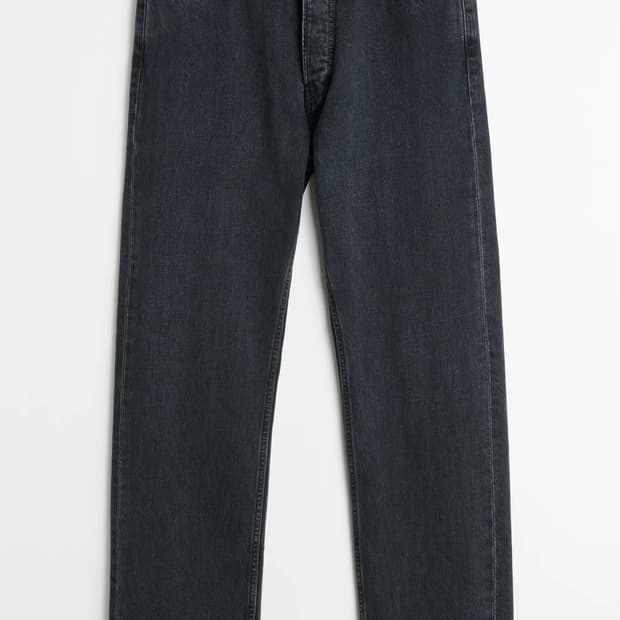 아워레가시 퍼스트컷 워시드 블랙 데님