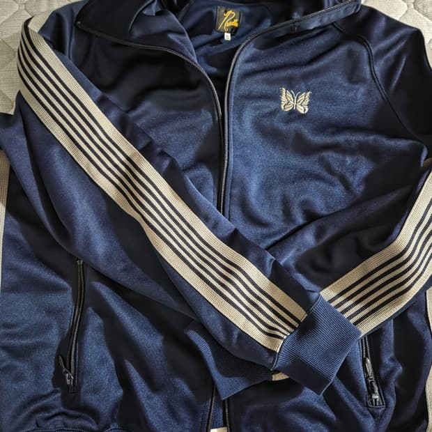 니들스 b'2nd 별주 트랙자켓 네이비 (XL)