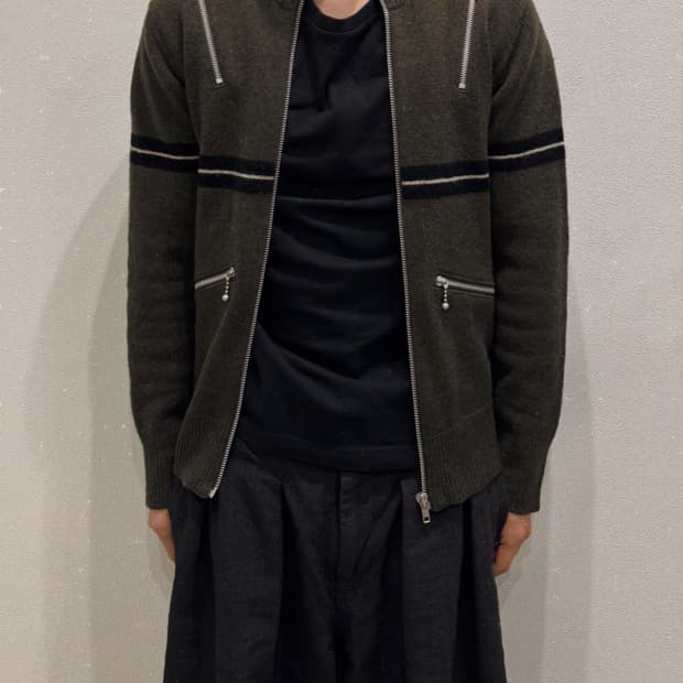 준야와타나베 07aw 멀티집 울 자켓