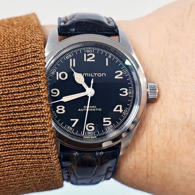 해밀턴 카키필드 머피 38mm