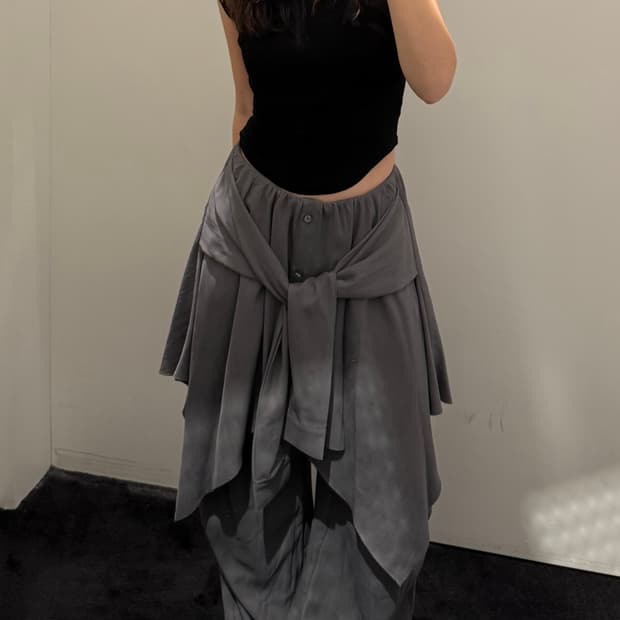 트리밍버드(Treemingbird) Shirt Layered Pants 