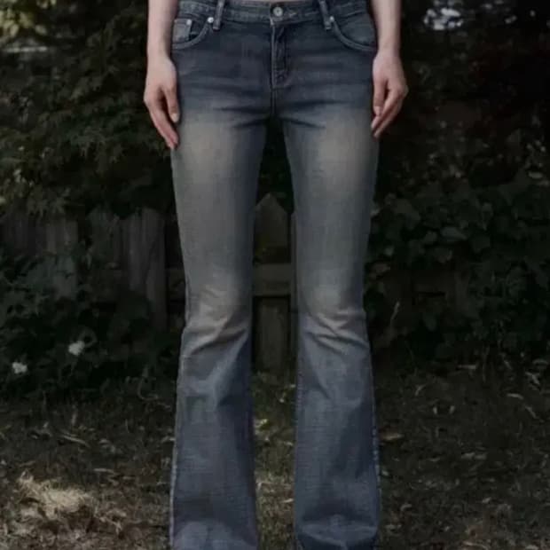 보헤미안서울 부츠컷 워싱데님 m 