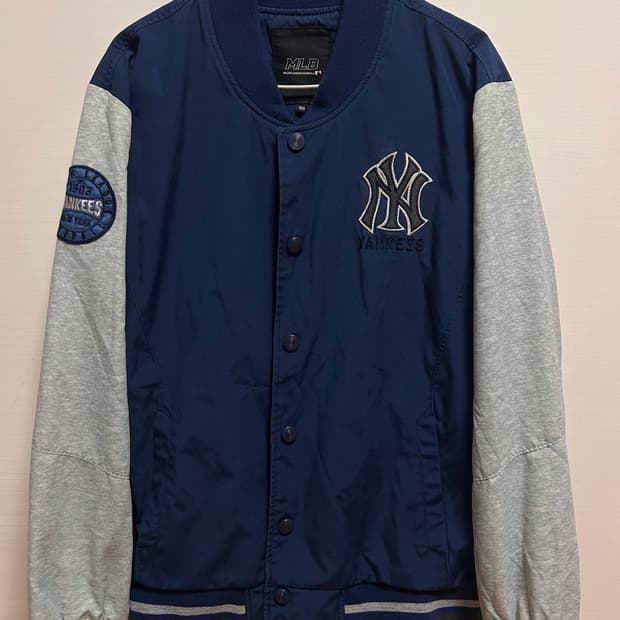 MLB 뉴욕 양키스 야구 점퍼 네이비 100