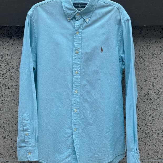Ralhp Lauren Solid Shirt (Teal)