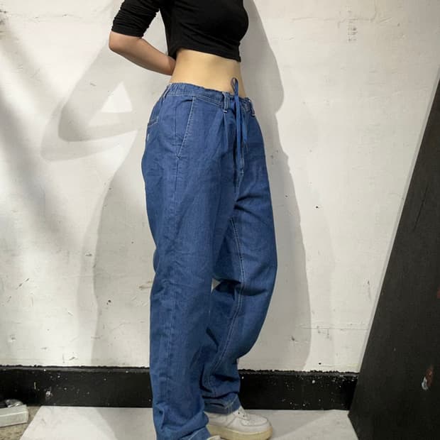 디키즈 중청 데님 워크 팬츠 