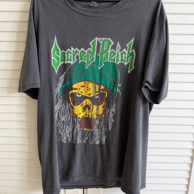 [M]1987 sacred reich 밴드티