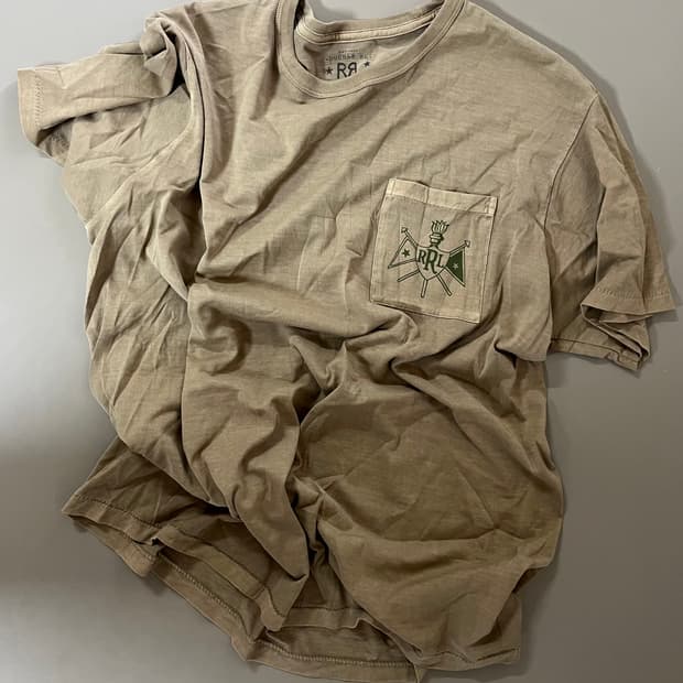 RRL 가먼트다이 티셔츠